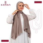 Chiffon Plain Scarf